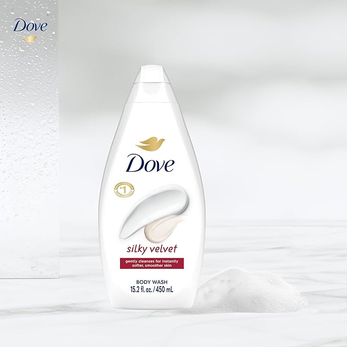 Dove Silky Velvet Body Wash 15.20 fl. oz