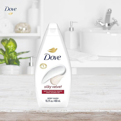 Dove Silky Velvet Body Wash 15.20 fl. oz