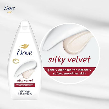 Dove Silky Velvet Body Wash 15.20 fl. oz