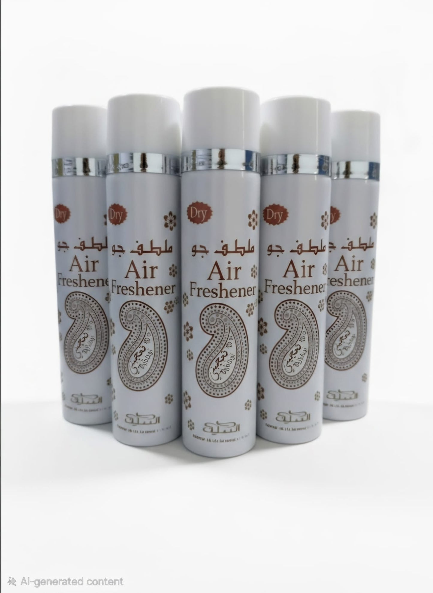 Nabeel Tajebni Air Freshener 6 Piece Set | Long Lasting Arabian Home & Car Fragrance | Premium Fresh Scent Collection