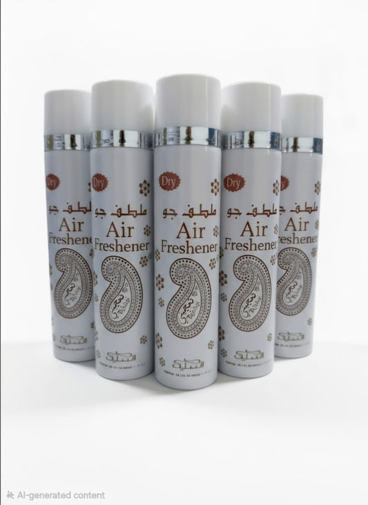 Nabeel Tajebni Air Freshener 6 Piece Set | Long Lasting Arabian Home & Car Fragrance | Premium Fresh Scent Collection