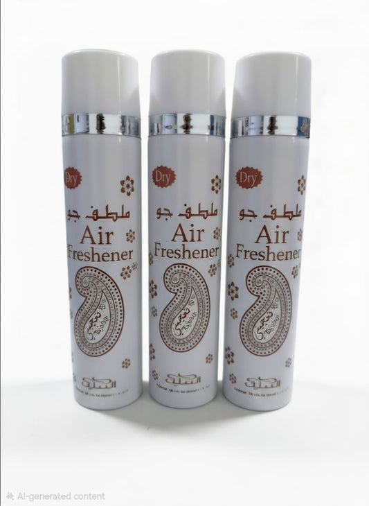 Nabeel Tajebni Air Freshener 3 Piece Set | Long Lasting Arabian Home & Car Fragrance | Premium Fresh Scent Collection