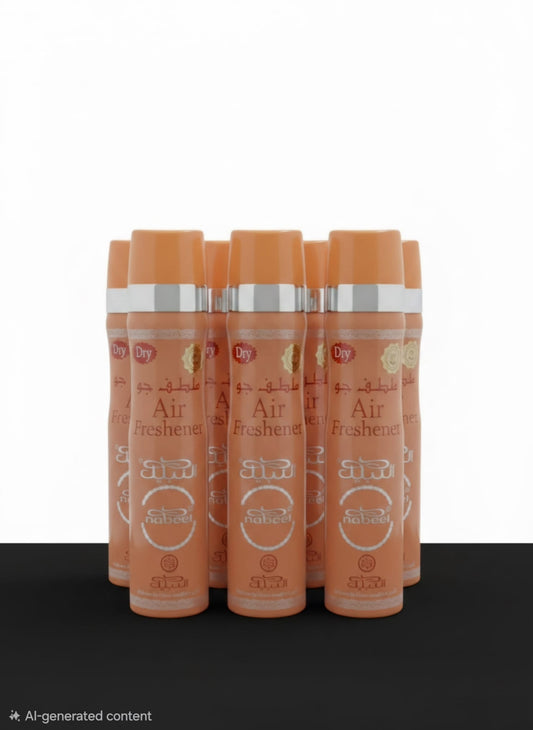 Nabeel Air Freshener 6 Piece Set | Long Lasting Arabian Home & Car Fragrance | Premium Scent Collection