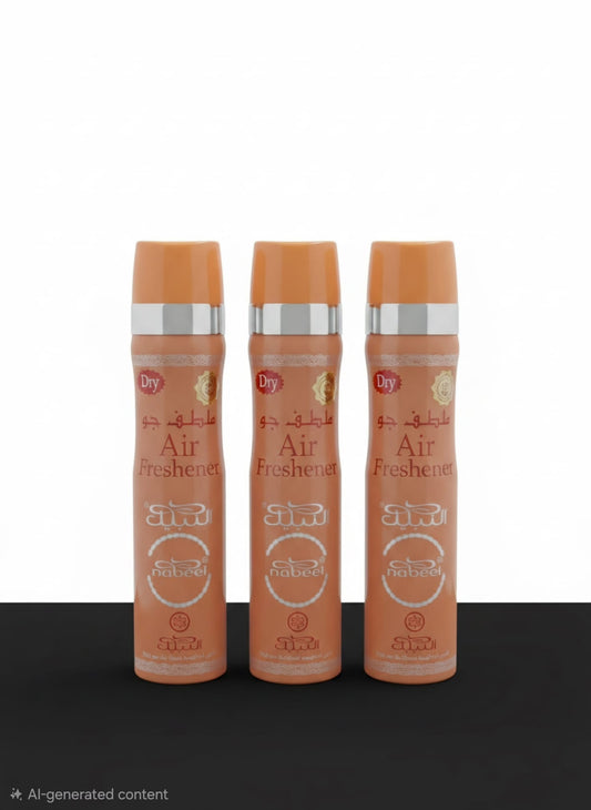 Nabeel Air Freshener 3 Piece Set | Long Lasting Arabian Home & Car Fragrance | Premium Scent Collection