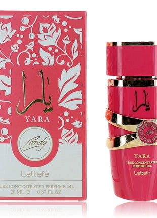 Yara Candy Pure Concentrated Perfume Oil 0.67 fl. oz by Lattafa