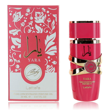 Yara Candy Pure Concentrated Perfume Oil 0.67 fl. oz by Lattafa