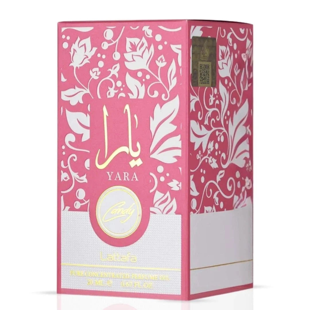 Yara Candy Pure Concentrated Perfume Oil 0.67 fl. oz by Lattafa