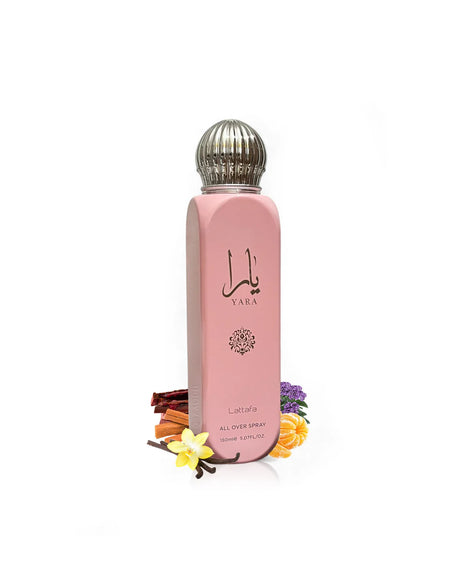 Yara Pink All Over Spray 5.07 oz by Lattafa