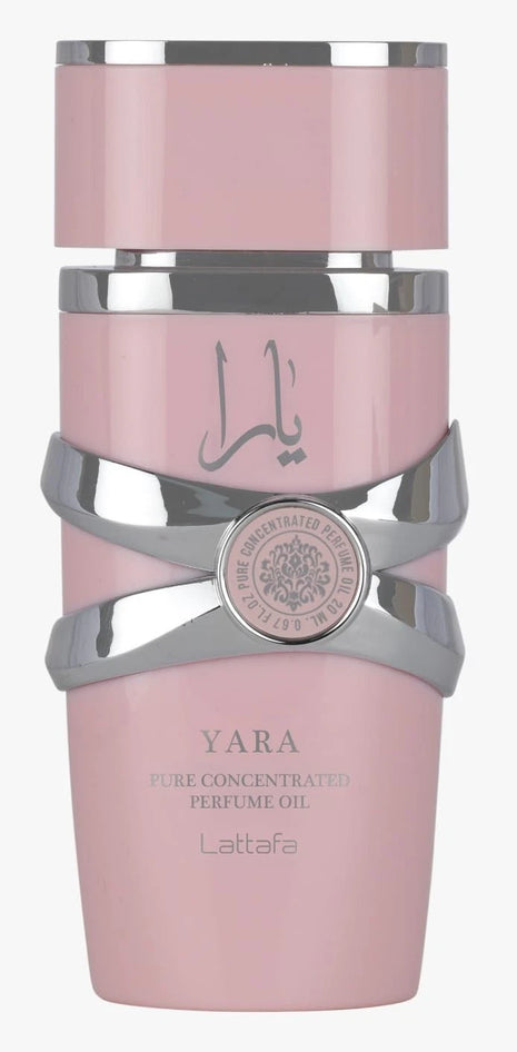 Yara Pink Pure Concentrated Perfume Oil 0.67 fl. oz by Lattafa