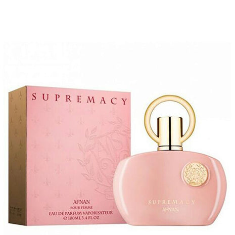 SUPREMACY POUR FEMME PINK 3.4 FL. OZ  EDP SPRAY BY AFNAN