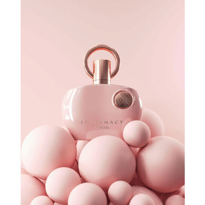 SUPREMACY POUR FEMME PINK 3.4 FL. OZ  EDP SPRAY BY AFNAN
