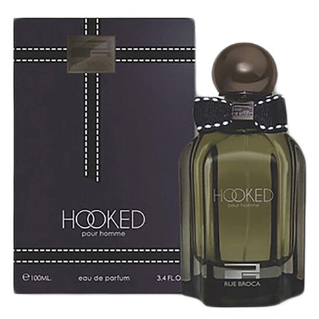 HOOKED POUR HOMME 3.4 FL.OZ EDP SPRAY  BY RUE BROCA