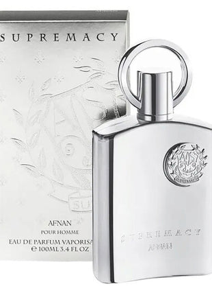 SUPREMACY POUR HOMME SILIVER3.4 FL. OZ  EDP SPRAY BY AFNAN
