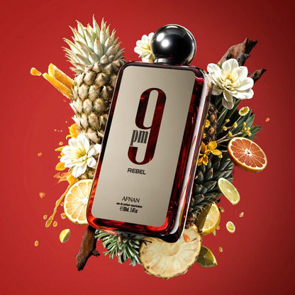 9PM REBEL 3.4 FL.OZ EDP SPRAY BY AFNAN