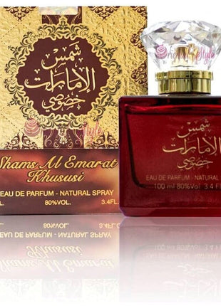 SHAMS AL EMARAT KHUSUSI 3.4 FL. OZ EDP  SPRAY BY ARD AL ZAAFARAN