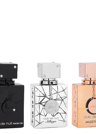 CLUB DE NUIT 3PCS SET 1.0 FL. OZ EDP  SPARY BY ARMAF