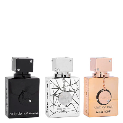 CLUB DE NUIT 3PCS SET 1.0 FL. OZ EDP  SPARY BY ARMAF