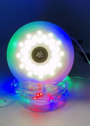Solar Camping String Light – 10M Fairy Lights with Multi-Modes, Type-C Charging & Waterproof Design