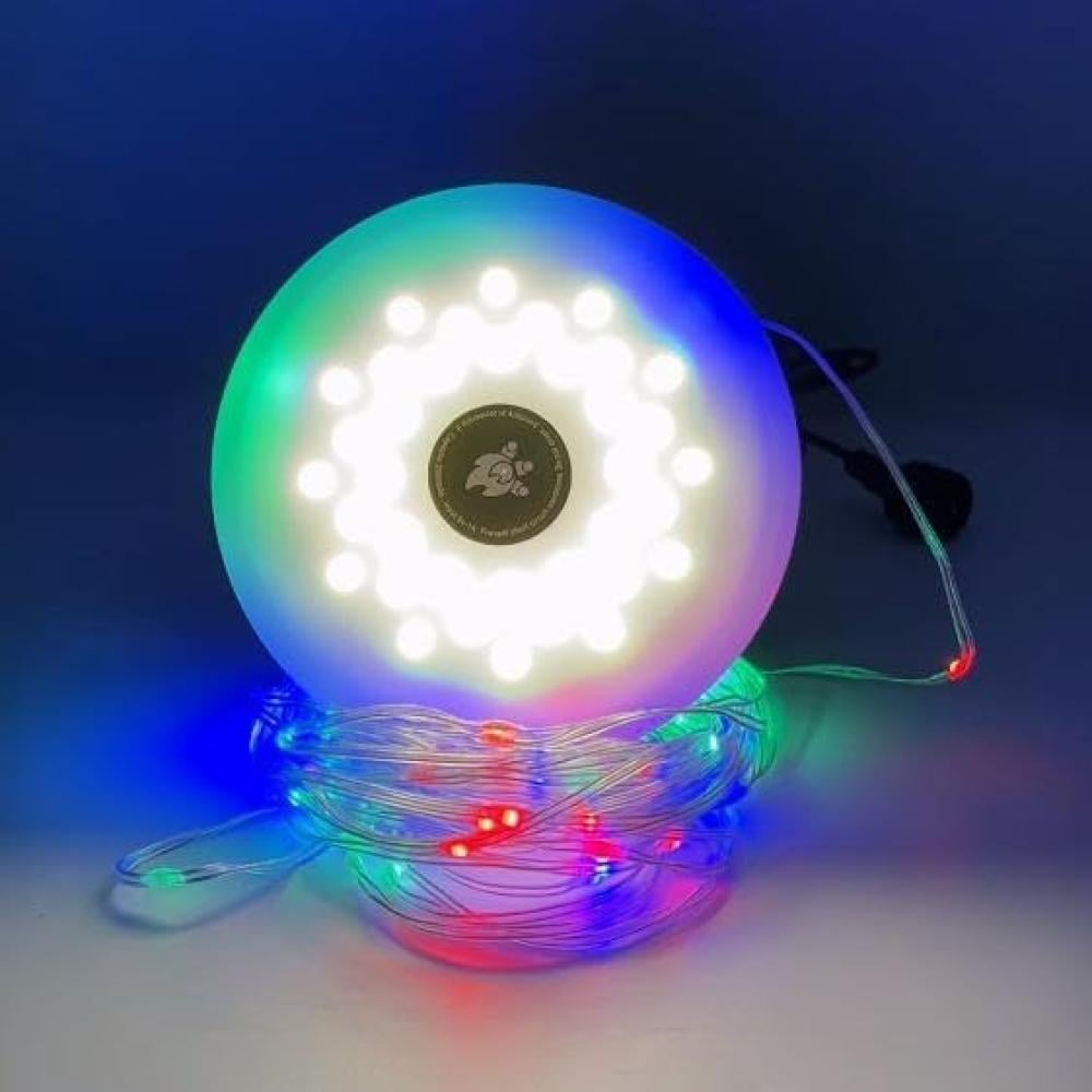 Solar Camping String Light – 10M Fairy Lights with Multi-Modes, Type-C Charging & Waterproof Design