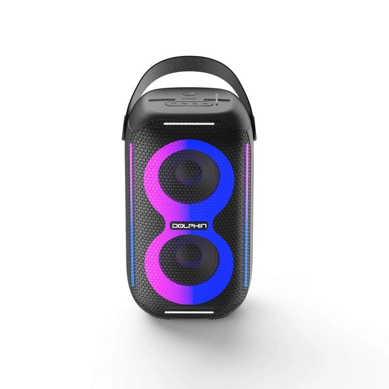 Dolphin 20W Portable Bluetooth Speaker with FM Radio – Party-Ready Sound Anywhere