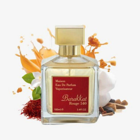 BARAKKAT ROUGE 540 3.4 FL. OZ EDP SPRAY  BY FRAGRANCE WORLD