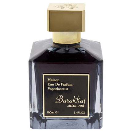 Barakkat Satin Oud Edp 100ml By Fragrance World Perfumes