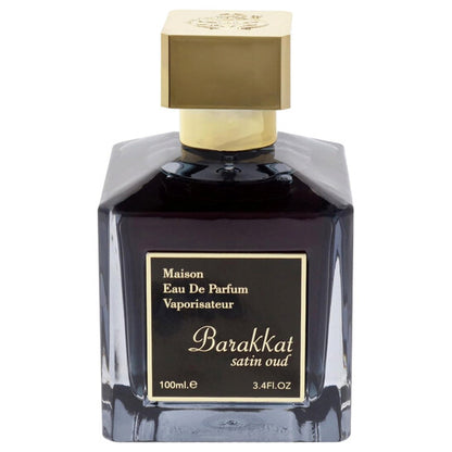 BARAKKAT SATIN OUD 3.4 FL. OZ EDP SPRAY  BY FRAGRANCE WORLD