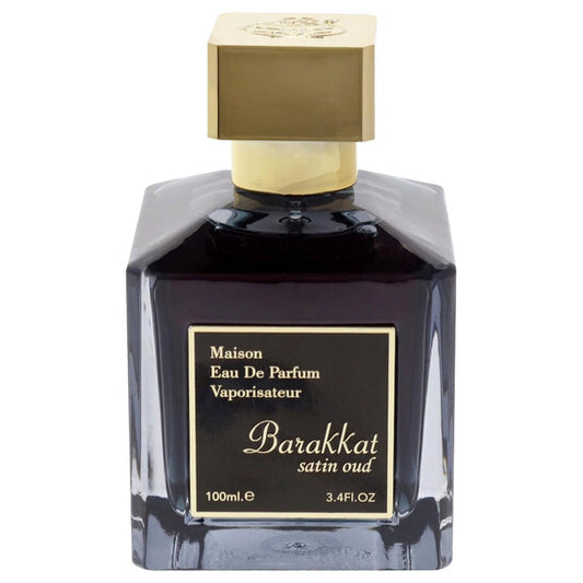 BARAKKAT SATIN OUD 3.4 FL. OZ EDP SPRAY  BY FRAGRANCE WORLD