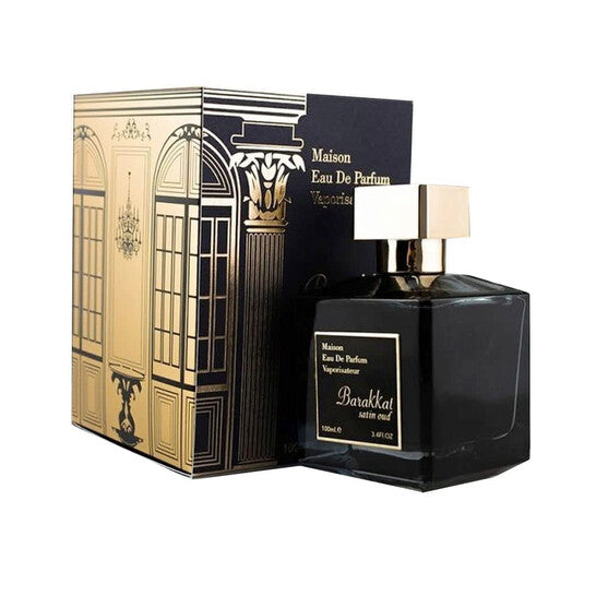 BARAKKAT SATIN OUD 3.4 FL. OZ EDP SPRAY  BY FRAGRANCE WORLD