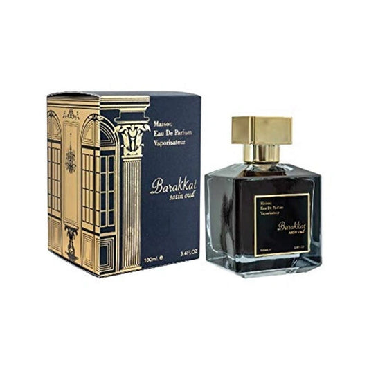 BARAKKAT SATIN OUD 3.4 FL. OZ EDP SPRAY  BY FRAGRANCE WORLD