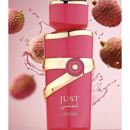 JUST LYCHEE 3.4 FL.OZ EDP SPRAY BY  FRAGRANCE WORLD