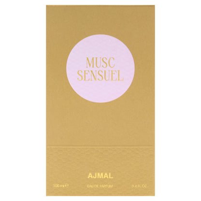 Ajmal Musc Sensuel Eau de Parfum, Unisex Fragrance, Musky Floral Perfume with Soft Powdery, Woody &amp; Warm Accords
