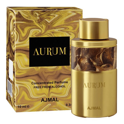Ajmal Aurum Eau de Parfum for Women 75ml (2.53 Fl Oz) | Floral Fruity Oriental Perfume with Raspberry, Lemon, Gardenia, Jasmine, Amber, Vanilla &amp; Musk