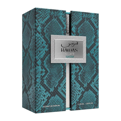 Rasasi Hawas Private Luceo Extrait de Parfum 100ml (3.4 Fl Oz) | Unisex Citrus Woody Spicy Fragrance with Bergamot, Lemon, Ginger, Magnolia, Cardamom &amp; Amber