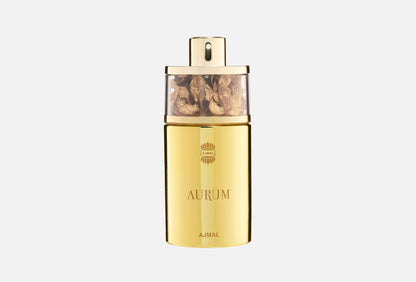 Ajmal Aurum Eau de Parfum for Women 75ml (2.53 Fl Oz) | Floral Fruity Oriental Perfume with Raspberry, Lemon, Gardenia, Jasmine, Amber, Vanilla &amp; Musk