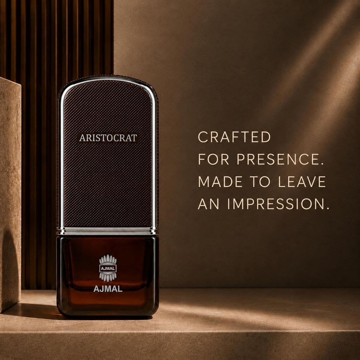 Ajmal Aristocrat Eau de Parfum for Men, 75ml (2.5 Fl Oz), Woody Aromatic Fragrance with Fresh, Fruity, Floral, Spicy, Woody, Amber &amp; Musk Accords