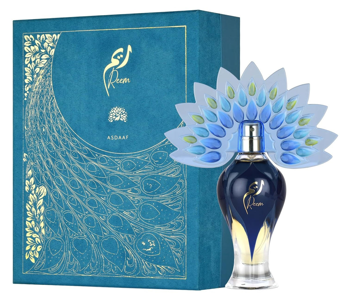 Asdaaf Reem Eau de Parfum Spray 100ml (3.4 Fl Oz) | Fruity, Citrus, Tuberose, Jasmine, Rose, Vanilla &amp; White Musk | Women's Fragrance