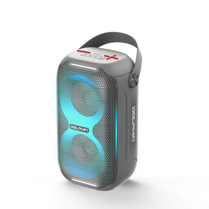 Dolphin 20W Portable Bluetooth Speaker with FM Radio – Party-Ready Sound Anywhere