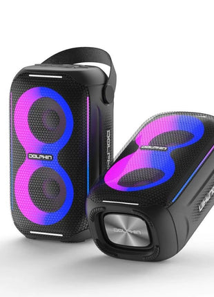 Dolphin 20W Portable Bluetooth Speaker with FM Radio – Party-Ready Sound Anywhere