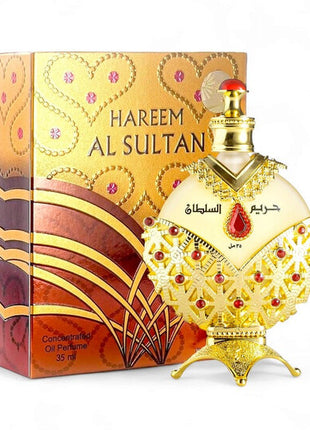 HAREEM AL SULTAN RED 1.18 FL. OZ  PERFUME OIL BY KHADLAJ