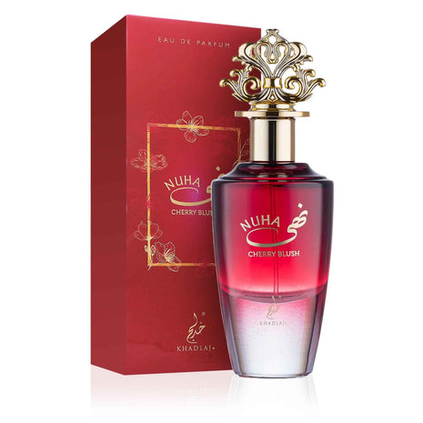 NUHA CHERRY BLUSH 2.87 FL. OZ EDP SPRAY  BY KHADLAJ