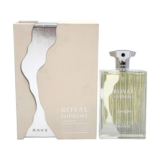ROYAL SUPREME CONQUER 3.4 FL. OZ EDP  SPRAY BY RAVE