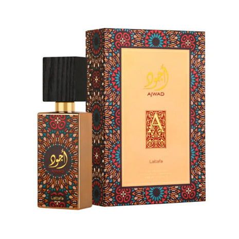 AJWAD 3.04 FL. OZ EDP SPRAY BY LATTAFA