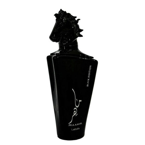 MAAHIR BLACK 3.4 FL. OZ EDP SPRAY BY LATTAFA