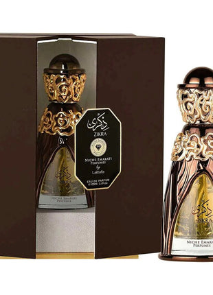 ZIKRA 3.4 FL.OZ EDP SPRAY BY NICHE  EMARATI