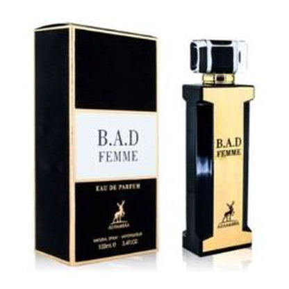 B.A.D FEMME 3.4 FL. OZ EDP SPRAY BY  MAISON ALHAMBRA