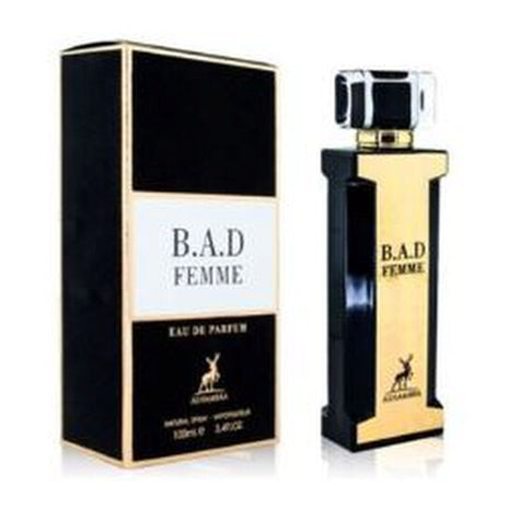 B.A.D FEMME 3.4 FL. OZ EDP SPRAY BY  MAISON ALHAMBRA