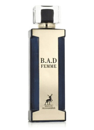 B.A.D FEMME 3.4 FL. OZ EDP SPRAY BY  MAISON ALHAMBRA
