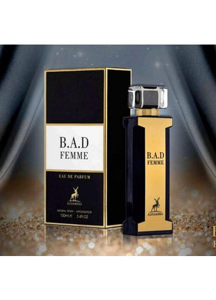 B.A.D FEMME 3.4 FL. OZ EDP SPRAY BY  MAISON ALHAMBRA