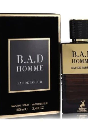 B.A.D HOMME 3.4 FL. OZ EDP SPRAY BY  MAISON ALHAMBRA